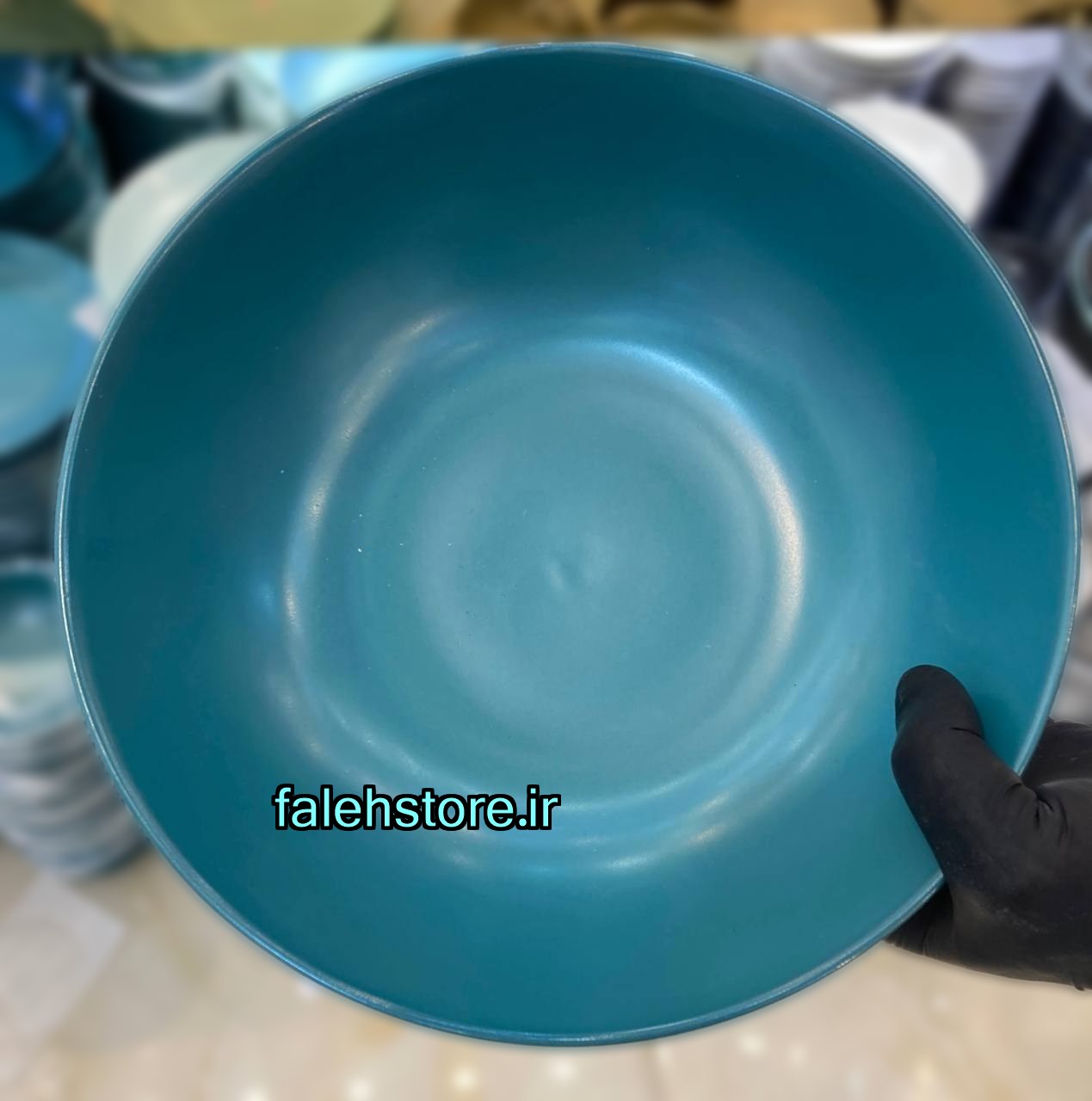 کاسه سالاد گود سرامیکی استون ور یشمی مات رومز 1 عددی
