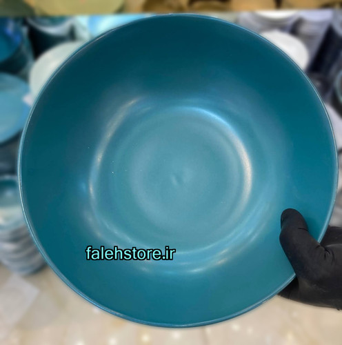 کاسه سالاد گود سرامیکی استون ور یشمی مات رومز 1 عددی