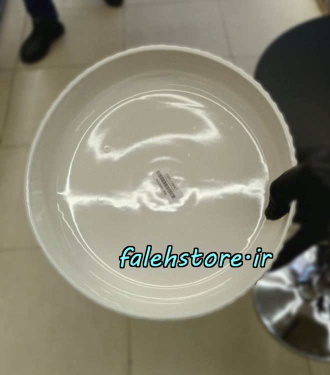 کاسه سرامیکی شیاردار سفید استون ور بن سای 1 عددی