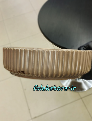 کاسه سرامیکی شیاردار نسکافه ای گرانیتی استون ور بن سای 1 عددی