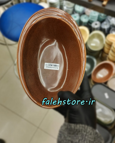 پیاله بادومی قهوه ای گرانیتی استون ور بن سای 6 عددی