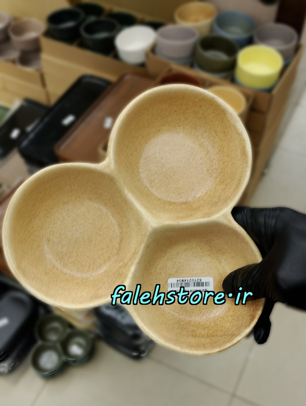 اردوخوری سرامیکی کرم گرانیتی استون ور بن سای 1 عددی