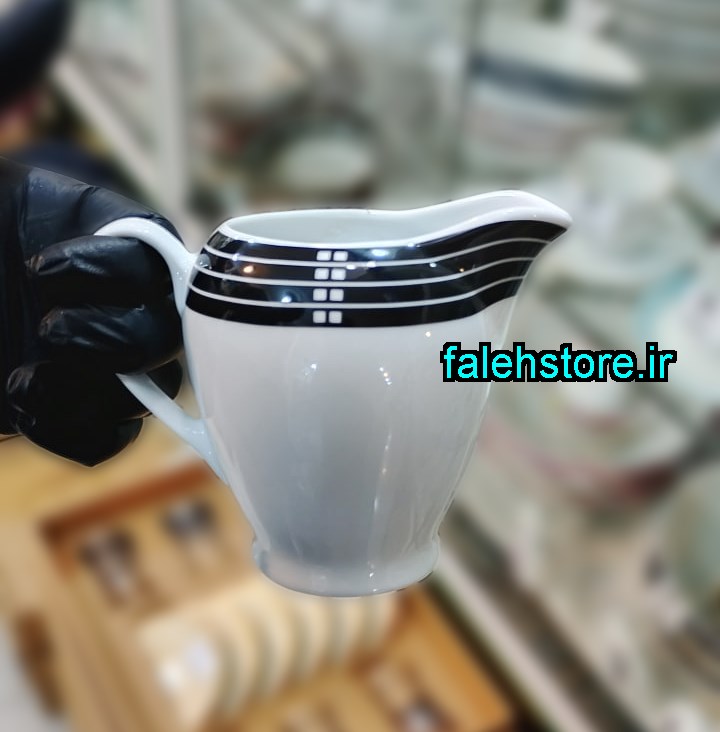 سس خوری چینی زرین طرح کژال 1 عددی