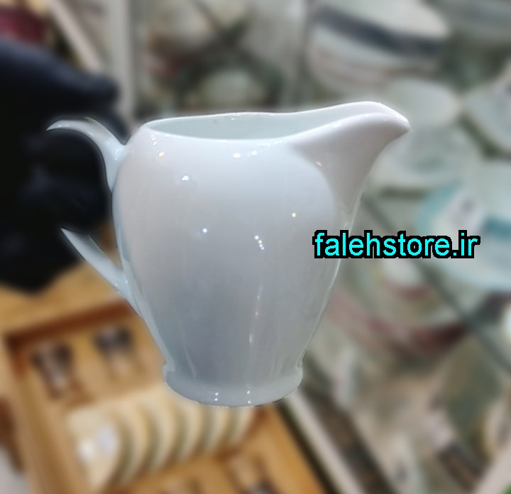 سس خوری چینی زرین سفید 1 عددی