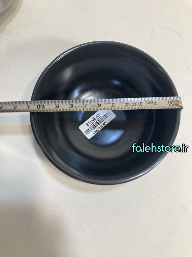 پیاله مشکی مات استون ور بن سای 6 عددی