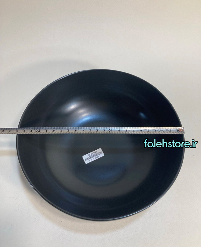کاسه سالاد مشکی مات استون ور بن سای 1 عددی