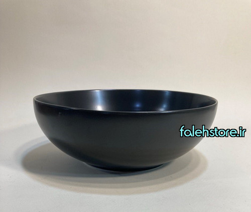 کاسه سالاد مشکی مات استون ور بن سای 1 عددی