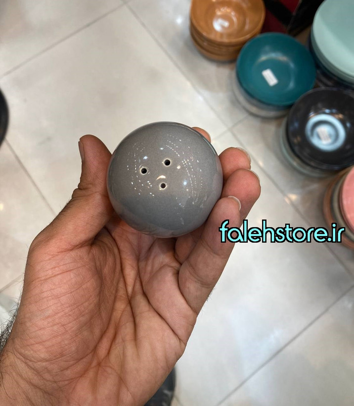 نمک پاش طوسی براق استون ور رومز 1 عددی