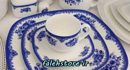فنجان چای خوری چینی زرین طرح فلورانس کواترو 6 عددی