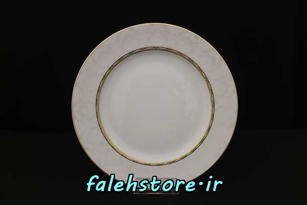 بشقاب پیش دستی چینی زرین هدیه طلایی 6 عددی